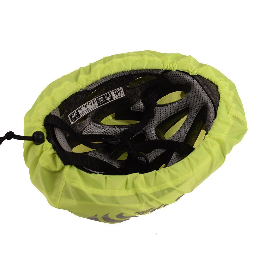 1pcs Reflective Helmet Cover Waterproof Windproof Bicycle Helmet Rain ...