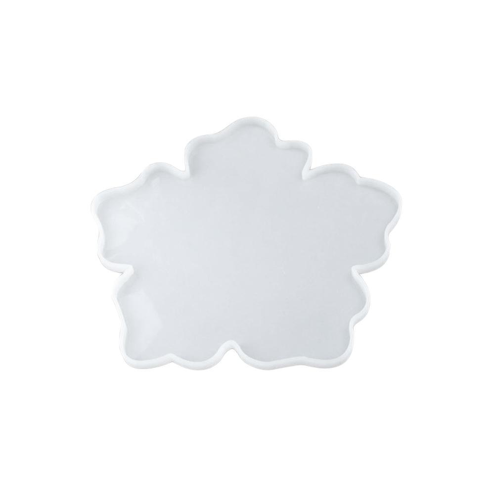 Silicone Flower Mold Coaster Pad Casting Mold Resin Making Epoxy Craft Tool DIY