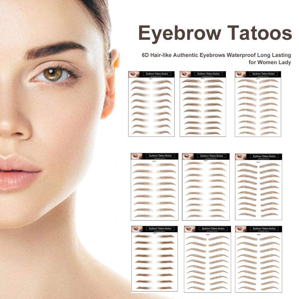 false eyebrows