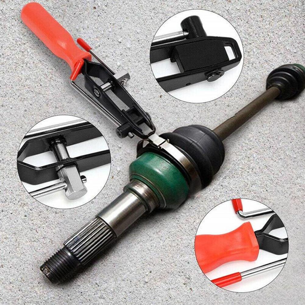 2pc CV Joint Boot Clamp Set Ear Type Boot Pliers Car Banding Tool Kit