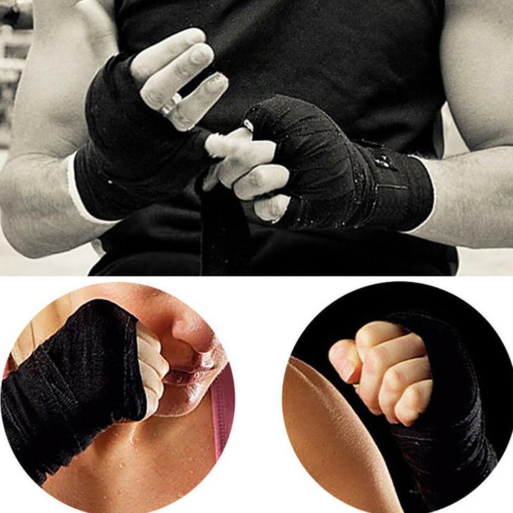 Boxing Bandage Muay Taekwondo Hand Gloves Wraps Protection M9X4