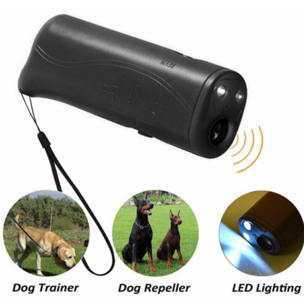 Remote Ultrasonic Dog Repeller AntiBarking Device Keep Aggressive