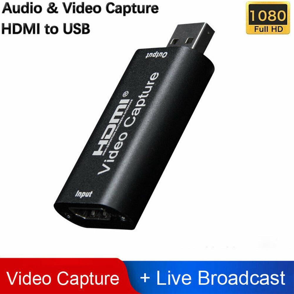 1080p Hd Hdmi Video Capture Card Usb 2 0 For Games Video Live Streaming Tool Ebay