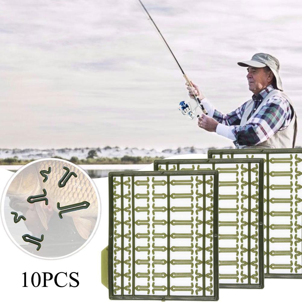 10pcs/Pack Carp Fishing Tackle Hair Rig Boilie Bait Stoppers Carp Stops K3B7