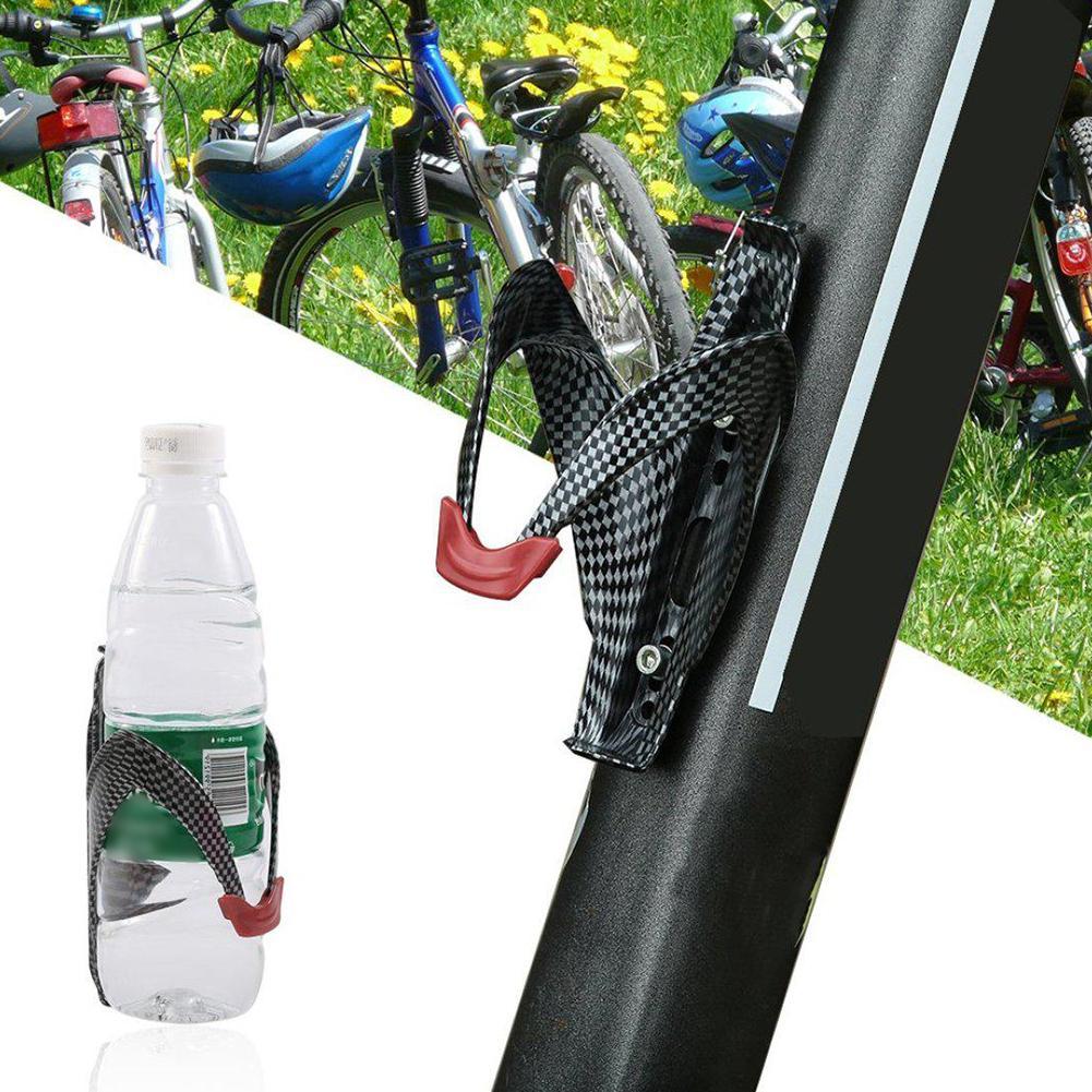 Full Carbon Fiber Bicycle Light Drink Water Bottle Holder NEW Cage F1V8
