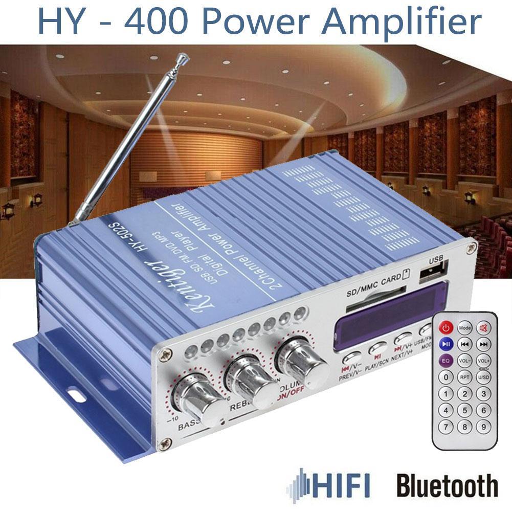 Kentiger HY-502S 2CH Amplifier Hi-Fi Super Bass Output Power Stereo New