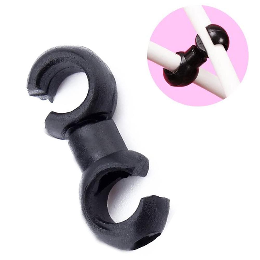 10Pcs MTB Bicycle Bike S-Clips Rotating Brake Cable Guide Tidy Clamp Fixed W8K5