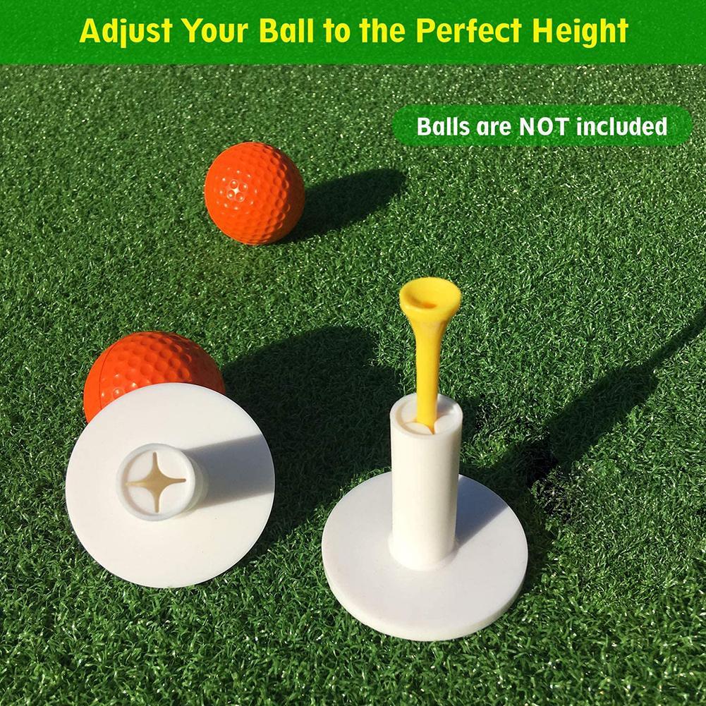 Golf Tee Holder Swing Rubber Winter Range Driving Mat Highquality