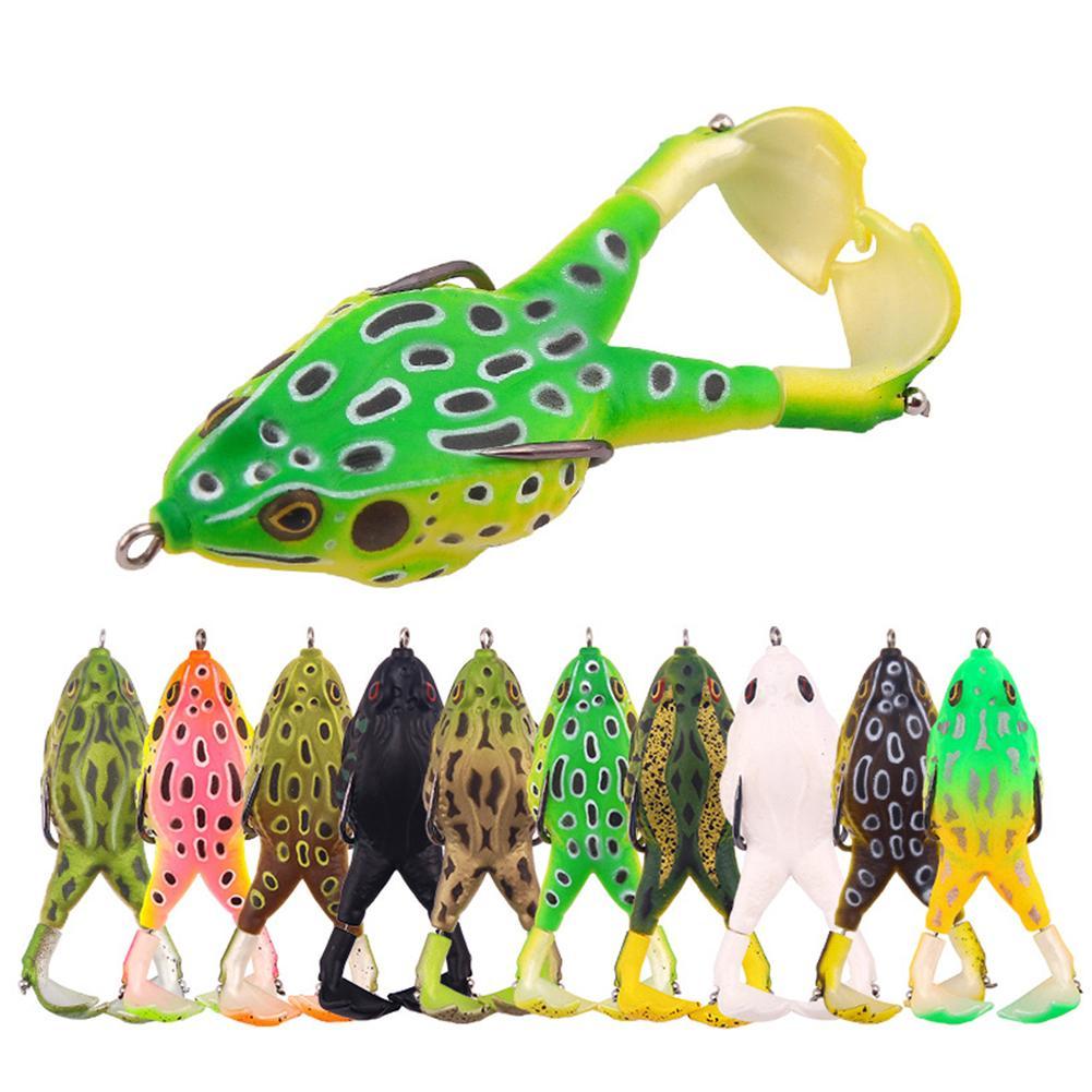 double propeller frog soft bait