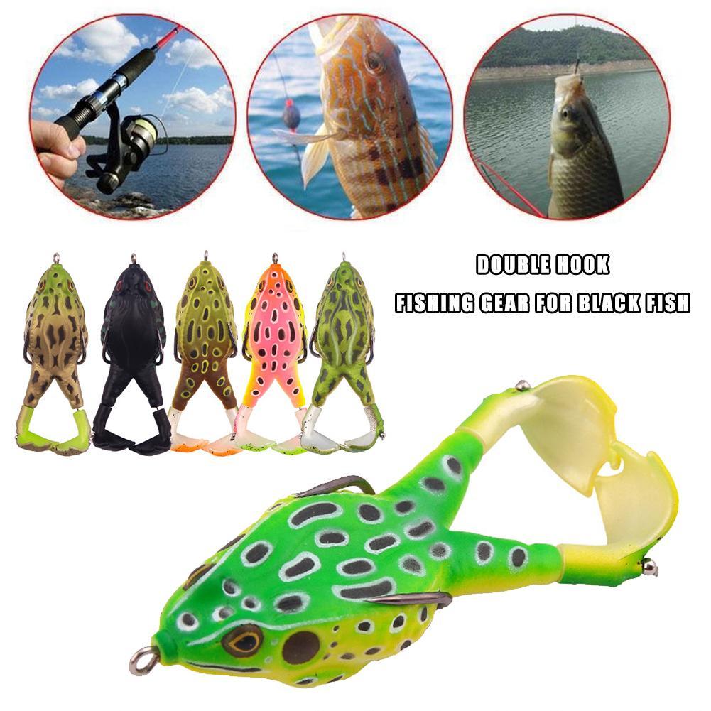 double propeller frog soft bait