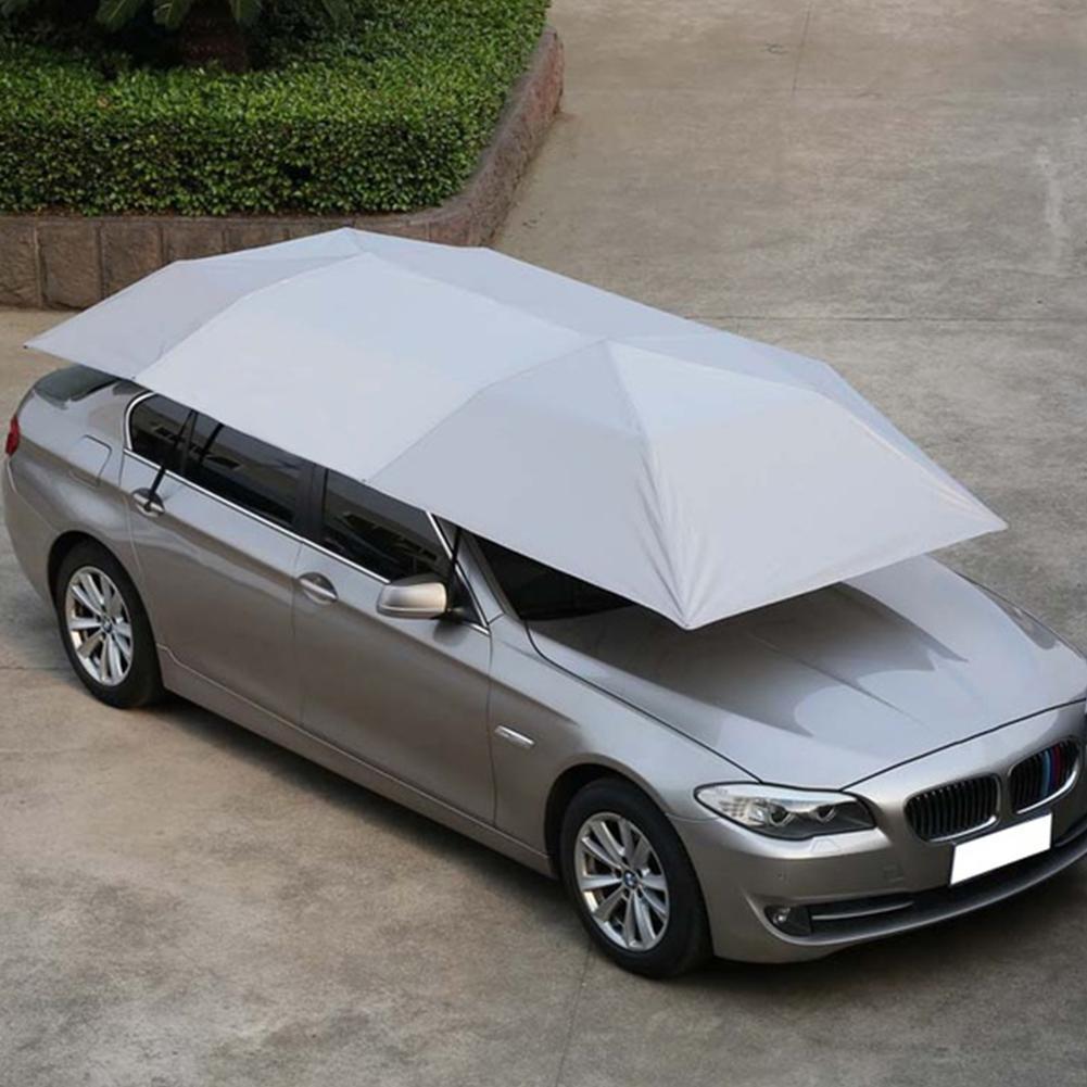 4x2.1M Car Umbrella Sun Shade Cover Protection UV Resistant Oxford