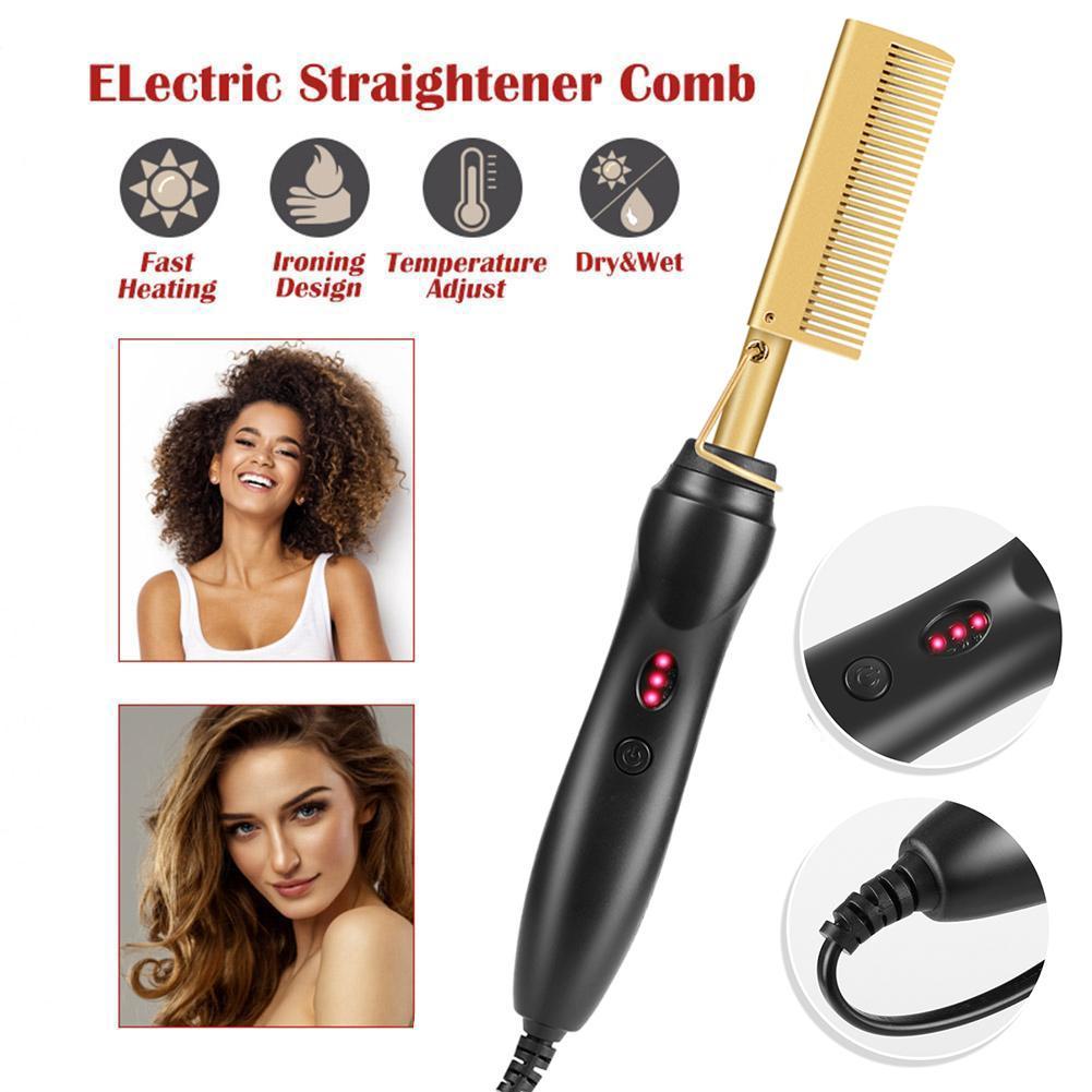 wet hair curling iron