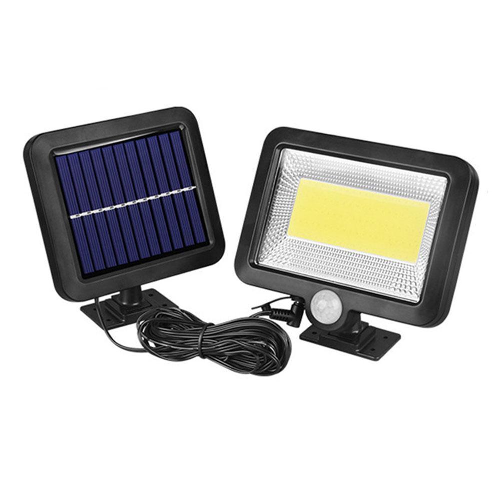 100 LED Solarlampe Solarlampe mit Bewegungsmelder Außenflutlicht