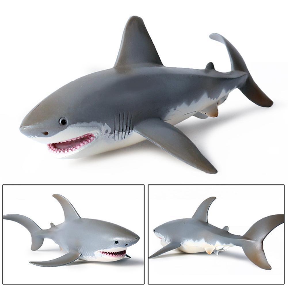 Lifelike Shark Shaped Toy Realistic Motion Animal Model for Kids