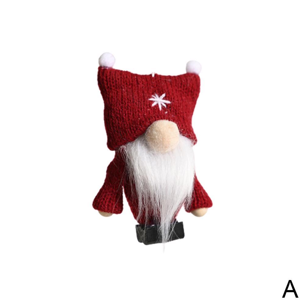 Nordic Santa Gonk Scandi Christmas Gnome Elf Doll Xmas Tree Hanging Decorations