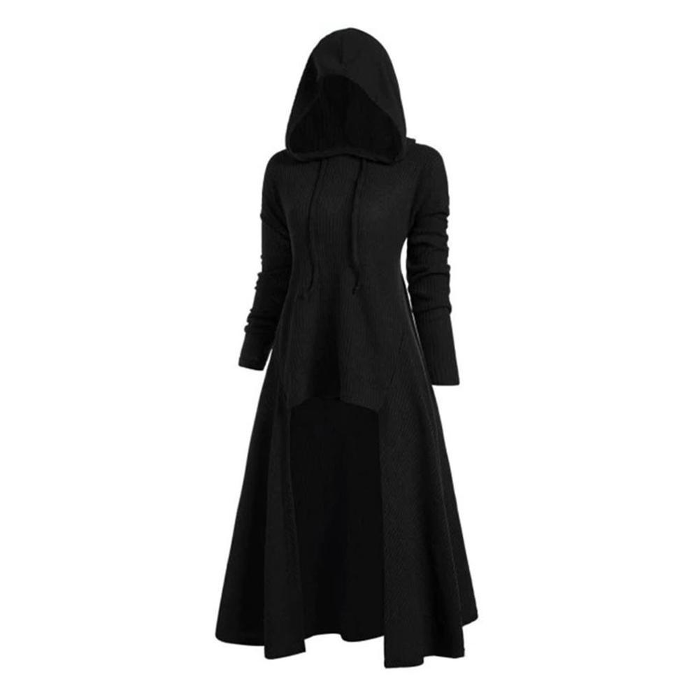 Gothic Punk Rave Womens Gothic Hooded Coat Long Jacket Winter Ebay 1334