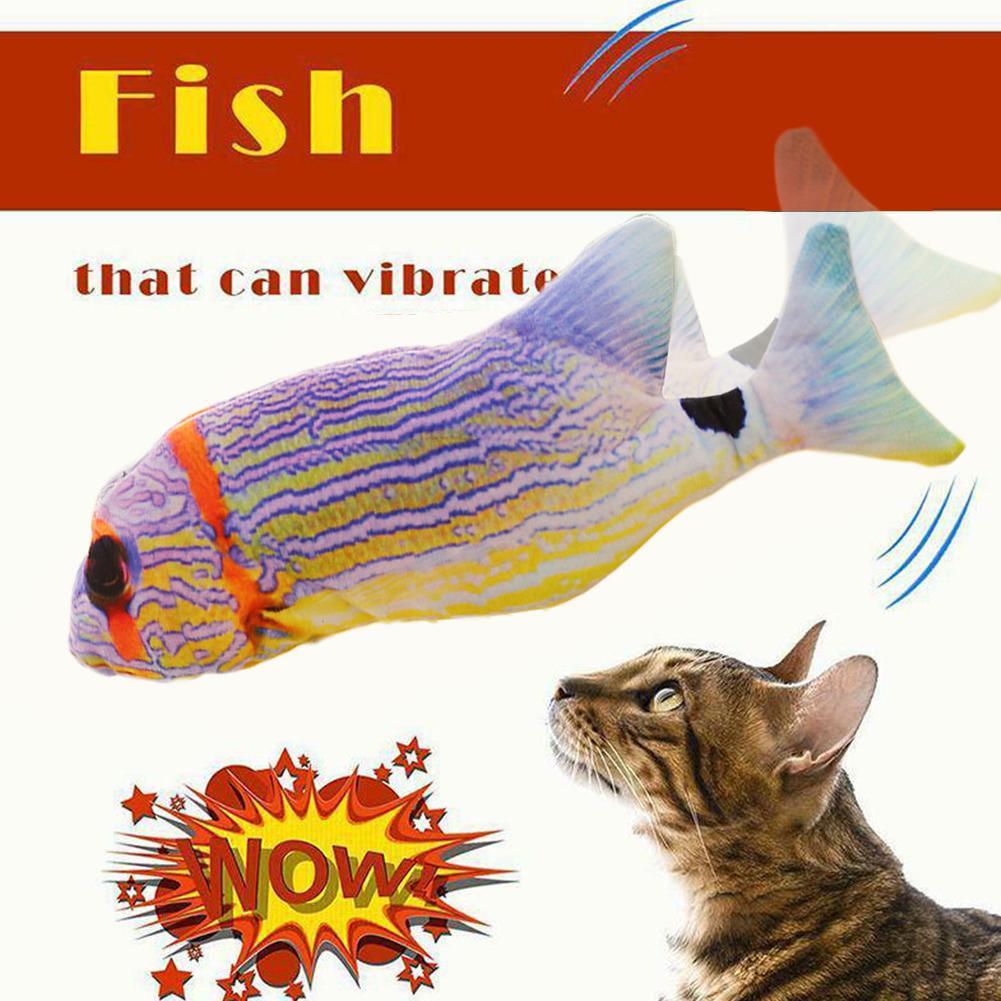 electric fish toy for cat