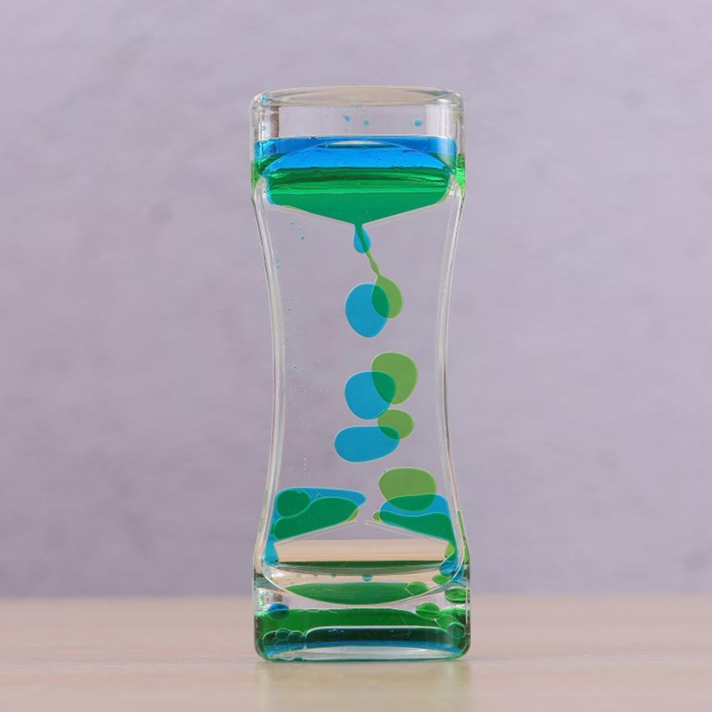 Visual Sensory toy Liquid Bubble Motion Drop Timers Style Colourful ...