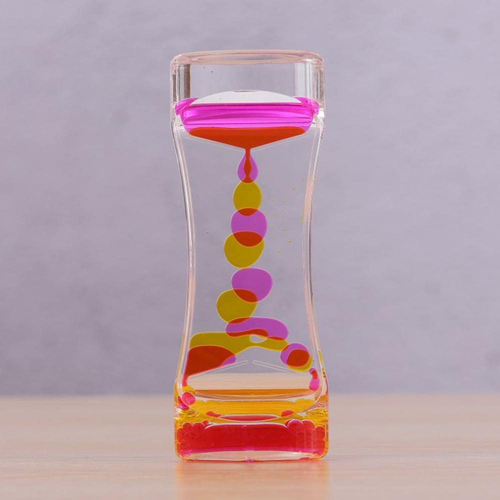 Visual Sensory toy Liquid Bubble Motion Drop Timers Style Colourful ...