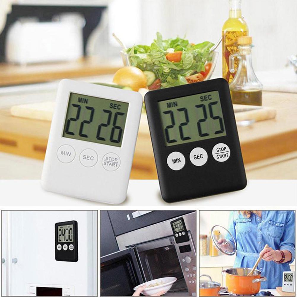 thumbnail image 3 of SGACAI Großer digitaler Küchentimer mit LCD-Display, Countdown-Alarm, Timer-U мυ, 3 of 7