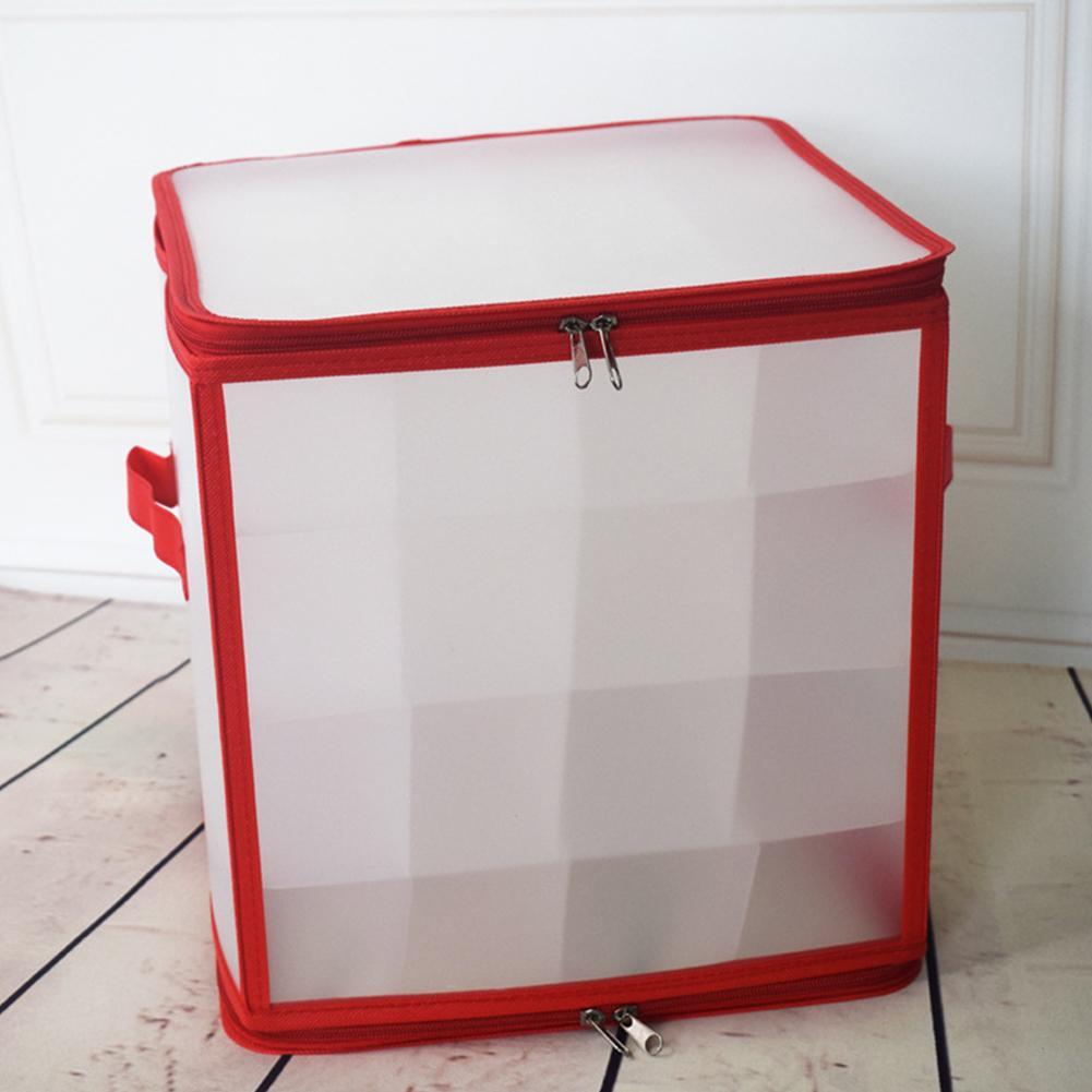 64 Christbaumkugeln Aufbewahrungsbox Weihnachten Xmas Baum Deko