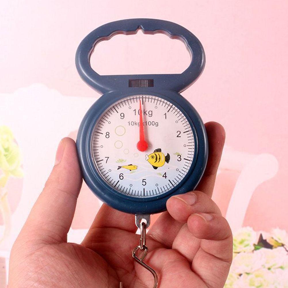 10kg/100g Portable Spring Scale Spring Balance Hanging Scale Kitchen
