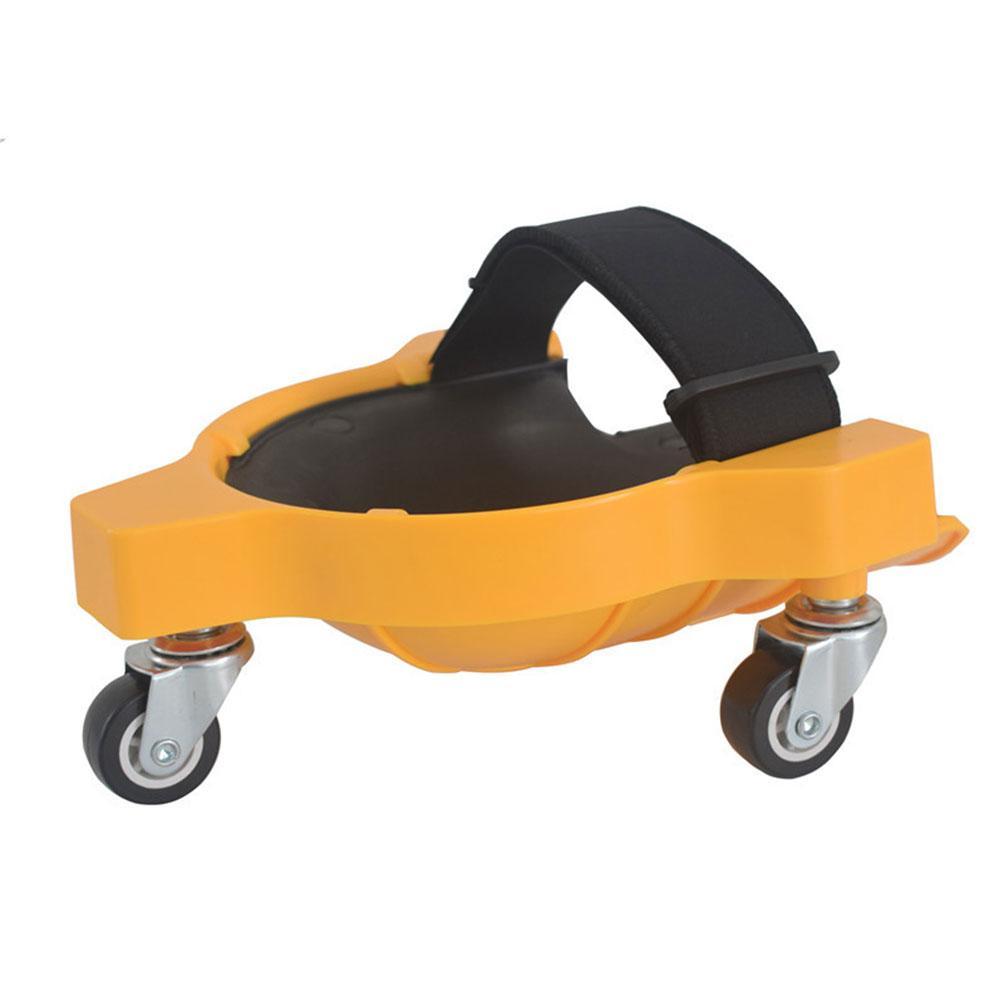 Knee Pads Rolling Wheel Mobile Flexible Gliding Protection for Woodworking eBay