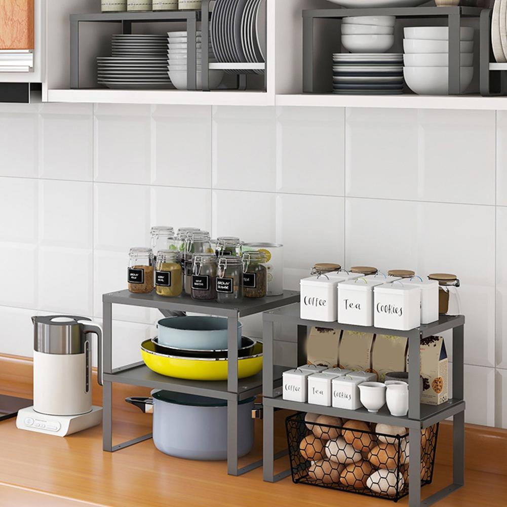Küchenschrank Schalen Teller Regal Organizer Stapelbare Pantry
