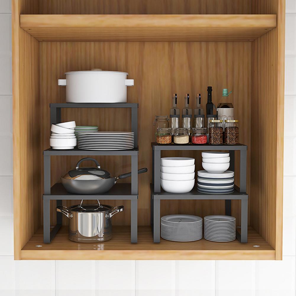 Küchenschrank Schalen Teller Regal Organizer Stapelbare Pantry