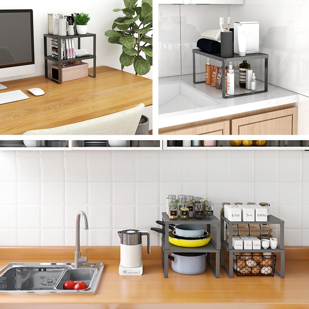 Küchenschrank Schalen Teller Regal Organizer Stapelbare Pantry