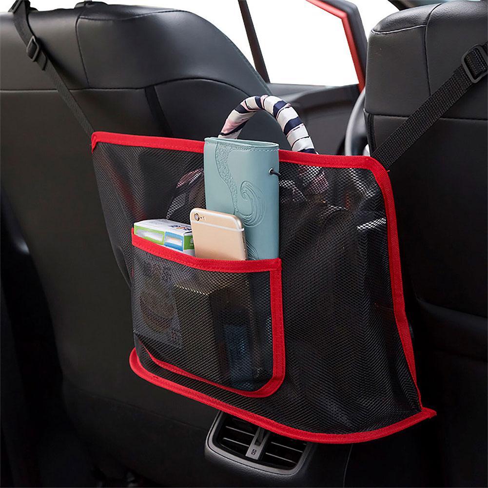 Car Mesh Pocket Handbag Holder Barrier Convenient Net Purse NICE Container Y1S1 