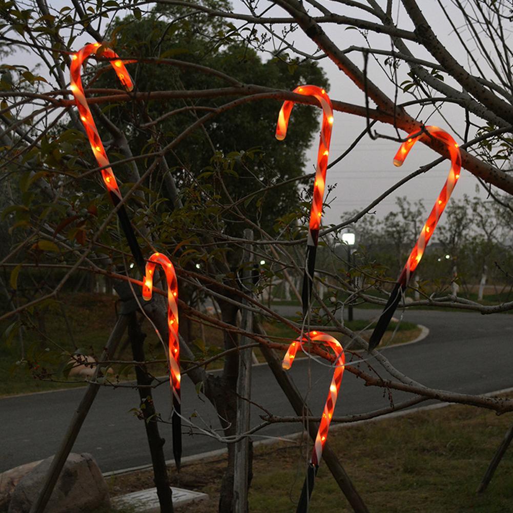 lighted candy canes for pathways