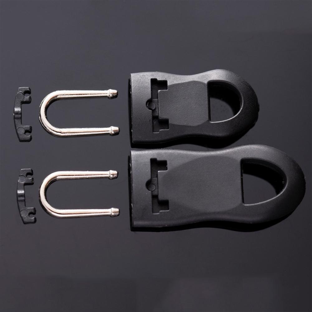 Zipper Head for Sewing 10pc Universal Detachable Zipper Puller Set Wide Waistbands Elastic Waist,Removable Pull Tab Zipper Pull Repair for Clothing and Handbag S//No.5