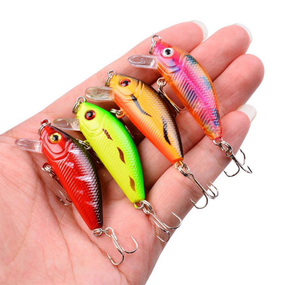 10cm Sinking Bionic Fishing Lures Hook Fake Crank bait Artificial Hard Bait G8J0