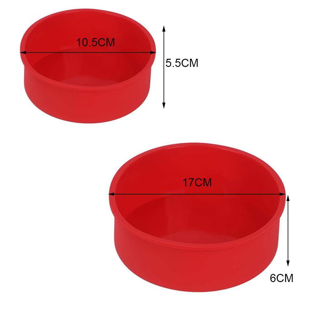 Single Round Silicone Bakeware Silicone Handmade Round Cake Tin