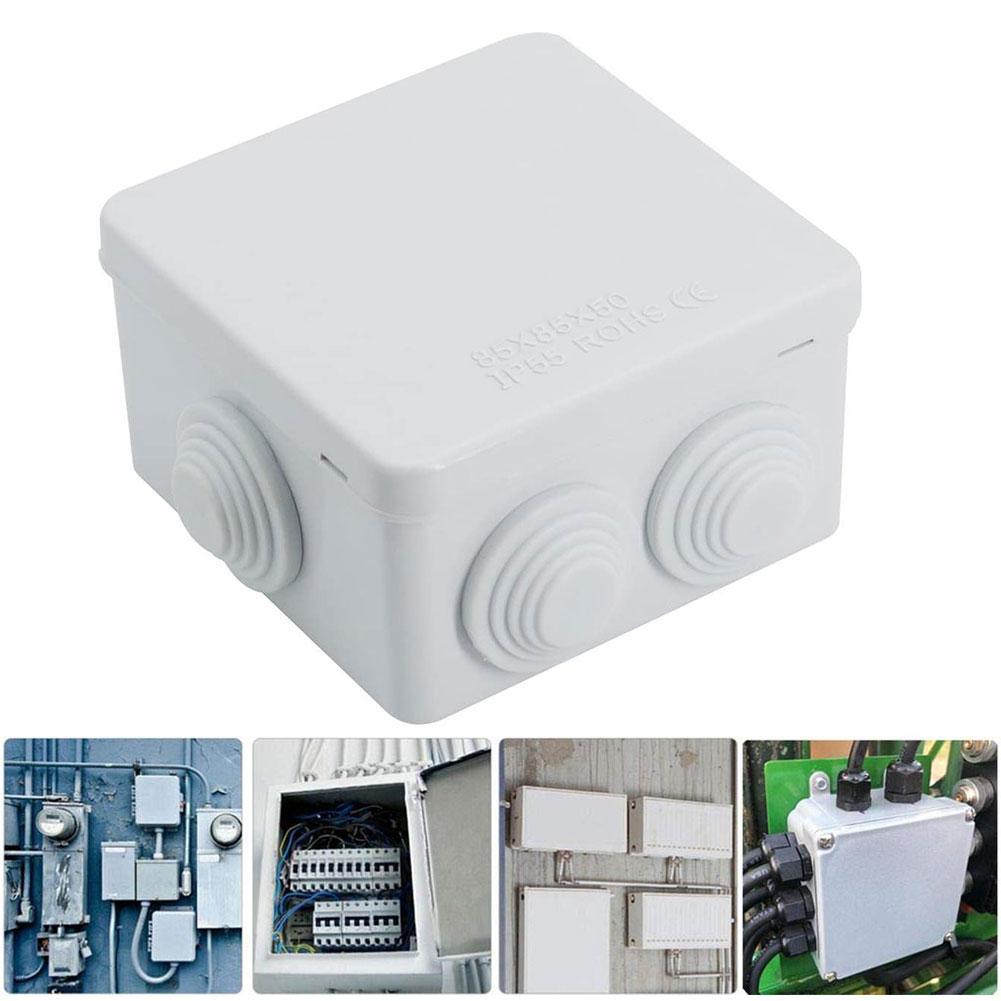 Abs Plastic Ip55 Waterproof Junction Box Outdoor Electrical Connection