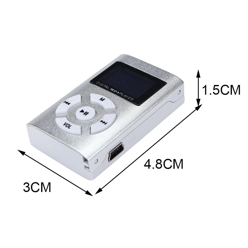 MP3 Player Book Student Mini Music Gift Sports Walkman Portable Speaker