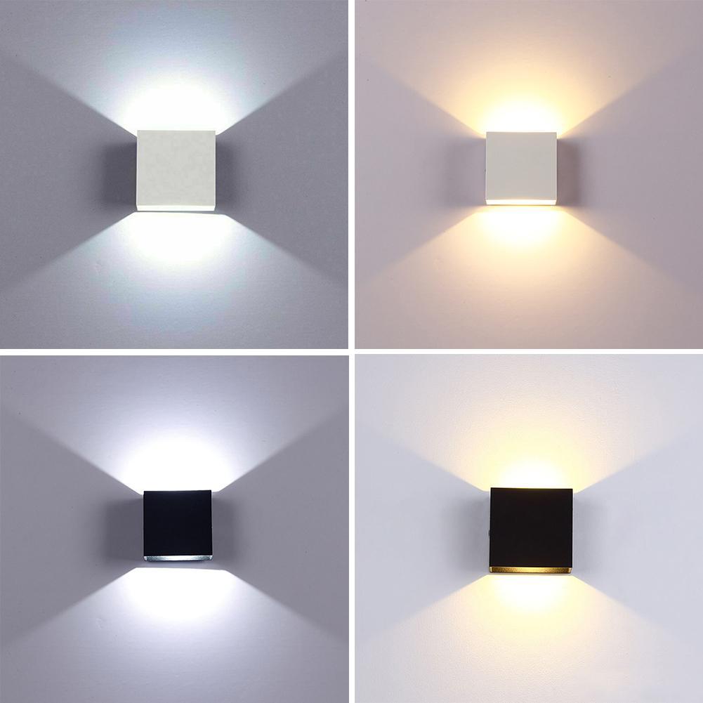 LED Wandleuchten Leuchte Würfel Wandleuchte Lampe Indoor Outdoor DIY