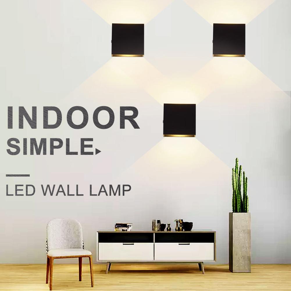 LED Wandleuchten Leuchte Würfel Wandleuchte Lampe Indoor Outdoor DIY