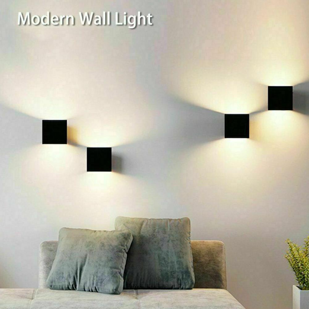 LED Wandleuchten Leuchte Würfel Wandleuchte Lampe Indoor Outdoor DIY