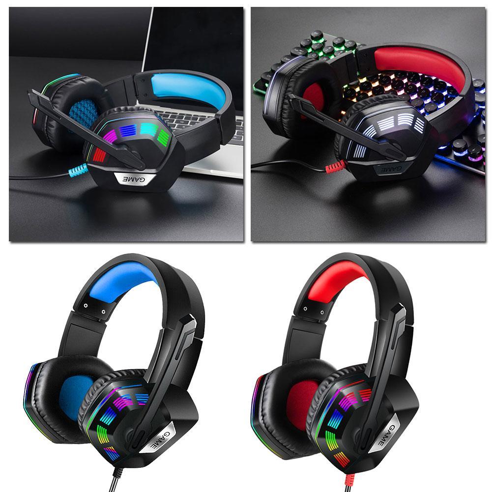 Gaming Headset Headphone For PS4 Laptop one Stereo Surround 3.5mm Wired