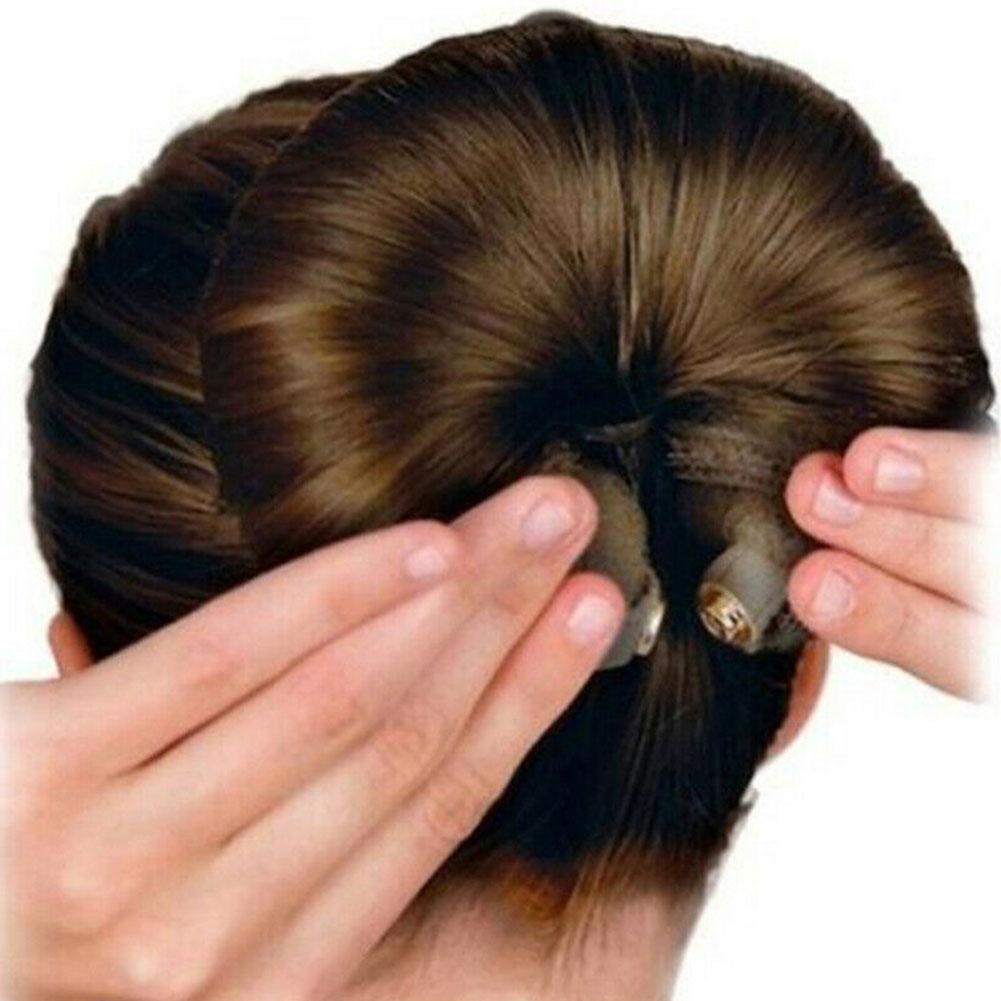 thumbnail image 4 of SGACAI Esponja de espuma para peinar el cabello, donas, anillos para el cabello, máquina para hacer moños, bonitas herramientas francesas, 4 of 7
