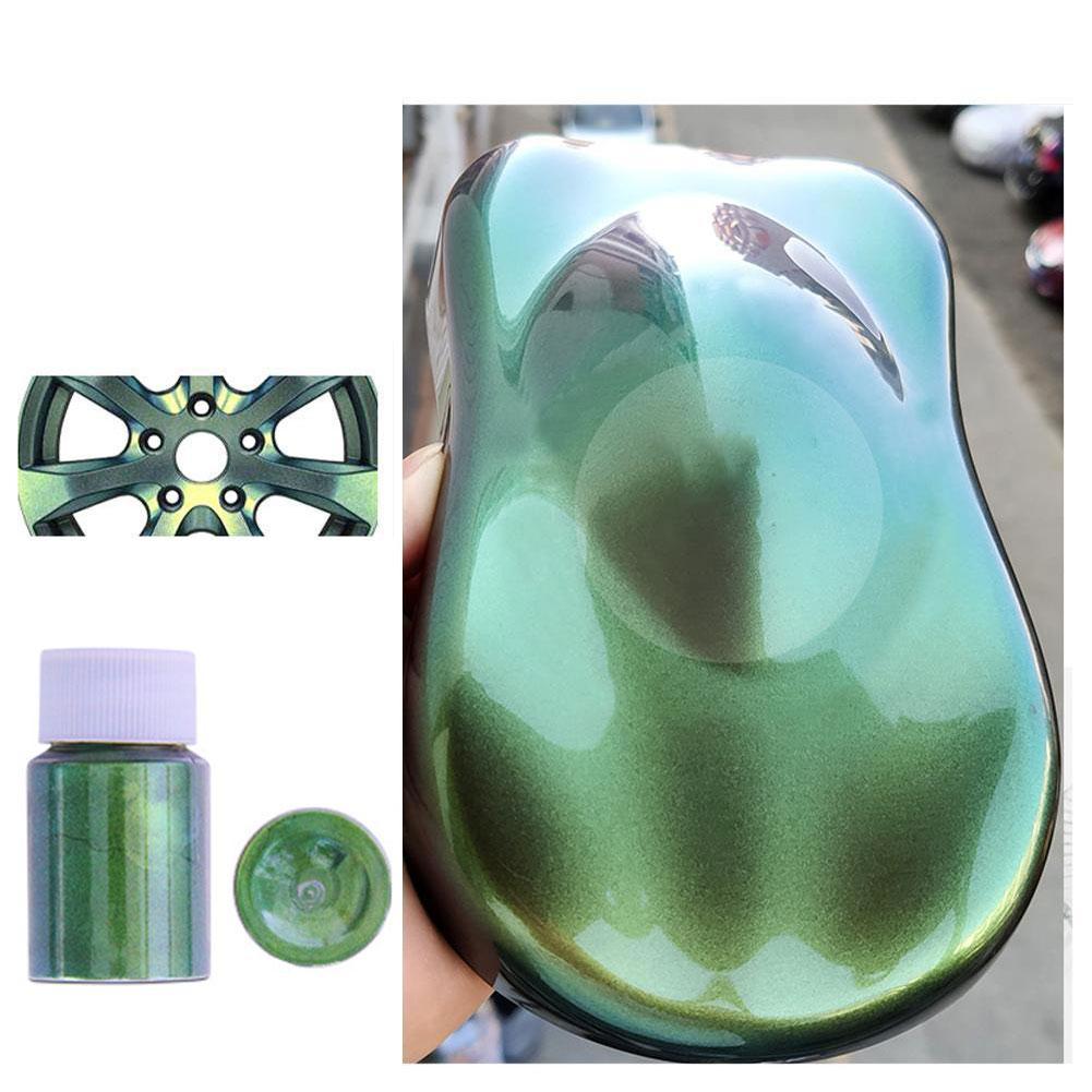 10G Chameleon Color Changing Pearl Powder For Car HOT Pigment Paint SALE K6G0 