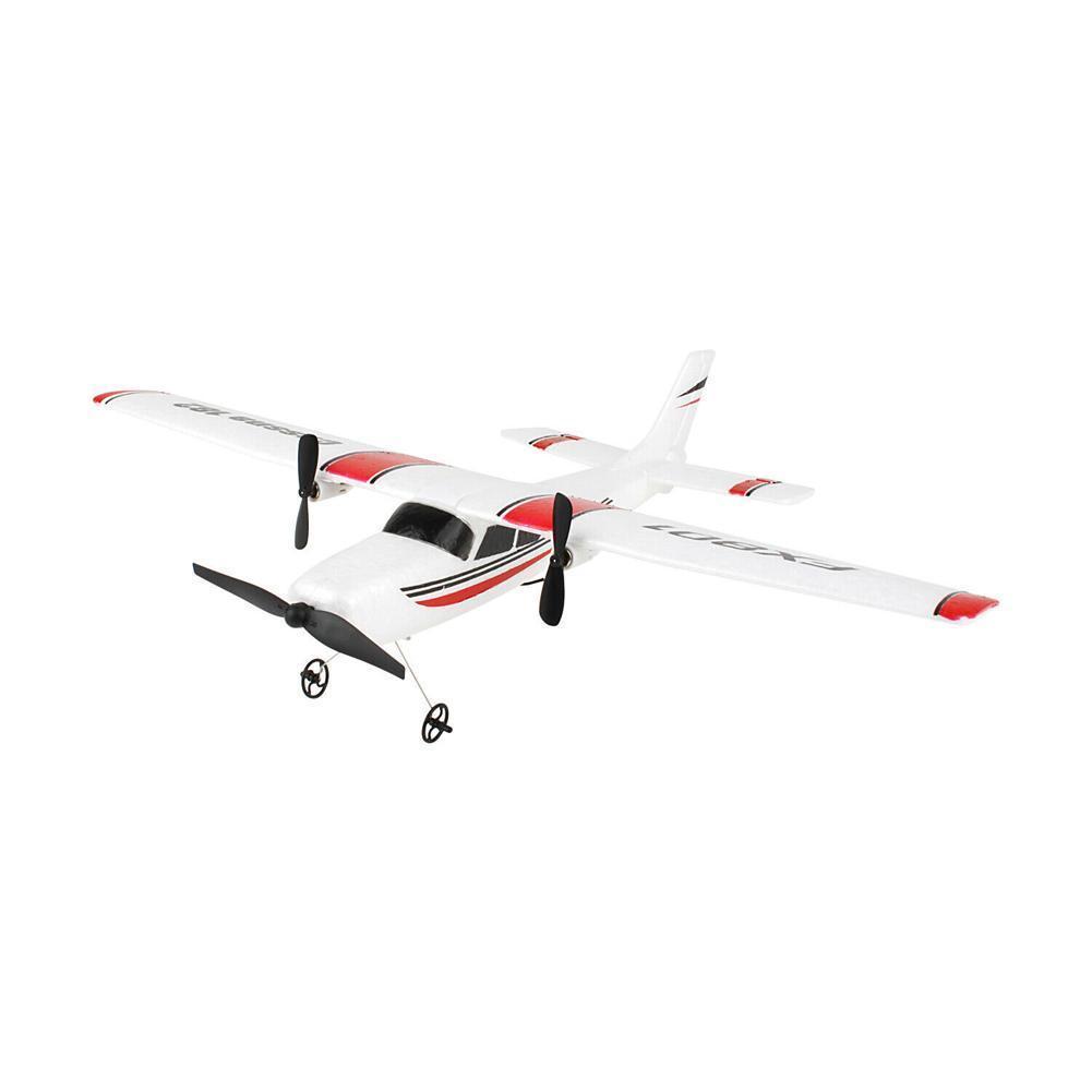 Avião de Asa Fixa para Crianças Fixas ao ar Elétrico com 2 Avião Cessna Faça Você Mesmo rc Canais Epp Artesanal 2.4ghz Folhas Livre Fx801 182 2 Brinquedos e hobbies