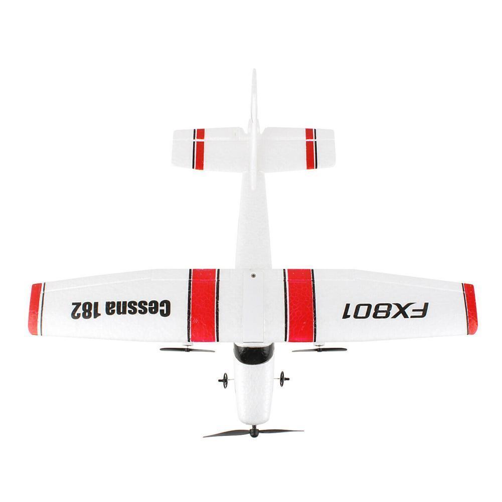 Avião de Asa Fixa para Crianças Fixas ao ar Elétrico com 2 Avião Cessna Faça Você Mesmo rc Canais Epp Artesanal 2.4ghz Folhas Livre Fx801 182 7 de asa fixa para crianças, avião elétrico