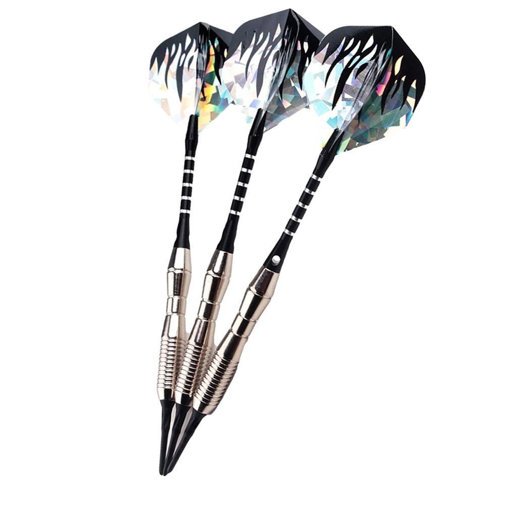 3Pcs Soft Tip Darts 18g Dart For Electronic Dartboard Tips with Extra Q4D8