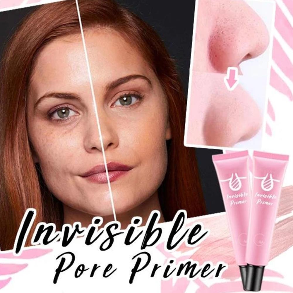 Invisible Pore Primer Base Cream Pre Makeup Face Brighten Smooth Skin