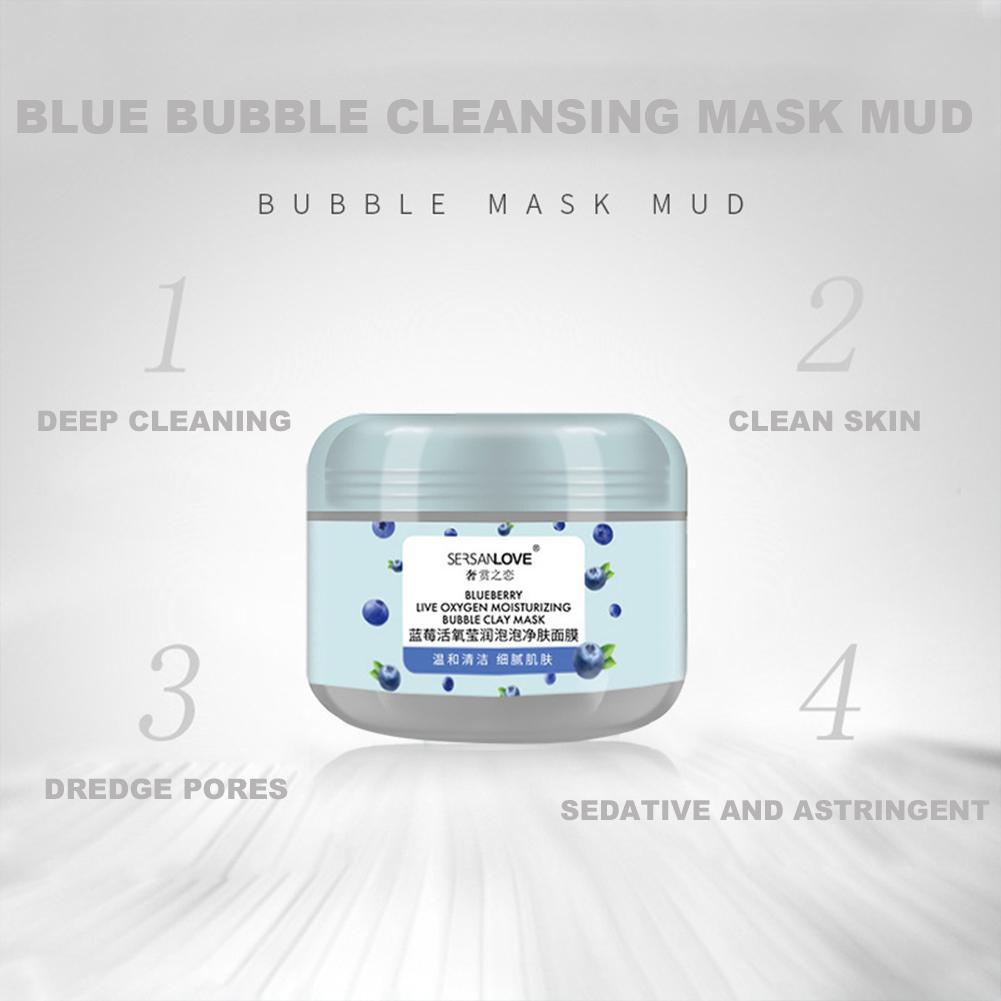 Collagen Bubble Mask Mud Moisturizing Mask Moisturizing Skin Cleansing Mask Skin Care 1Pcs
