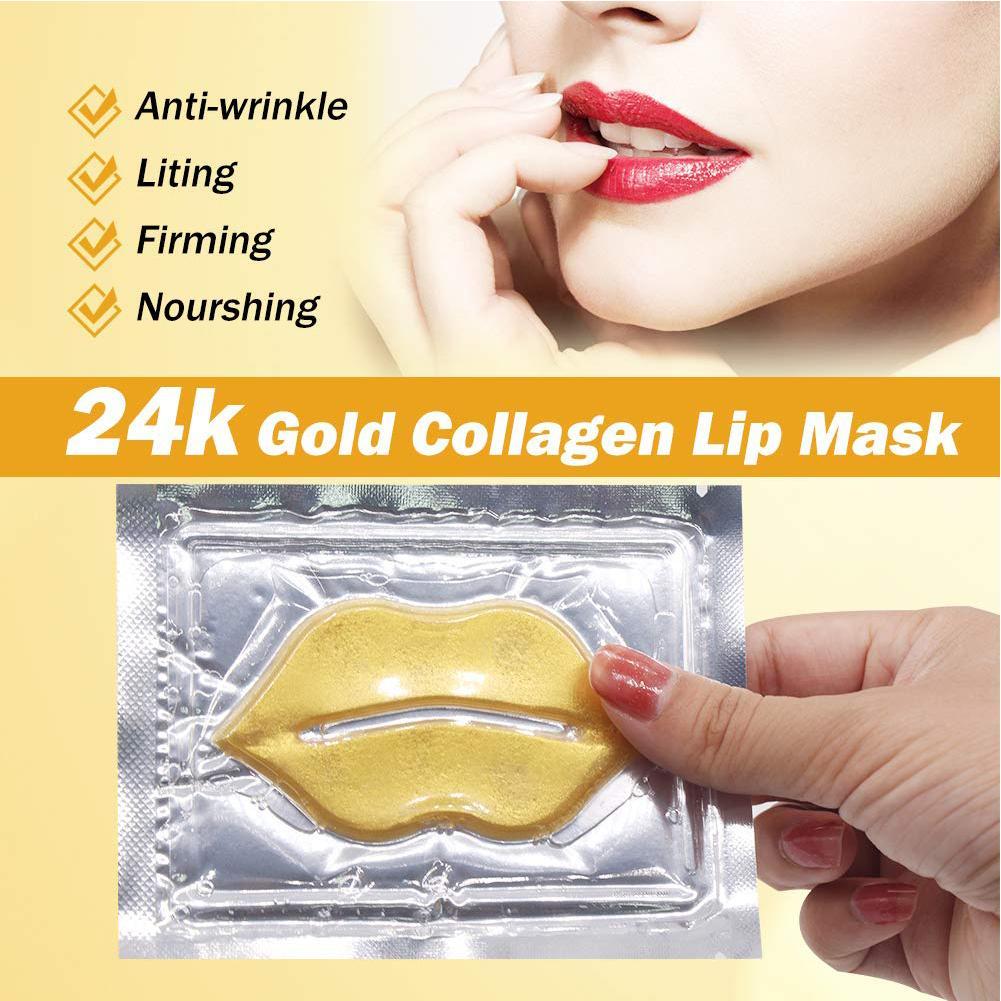 1pc Collagen Crystal Lip Mask Hydrating Patches Repair Lines Lip Plumper Anti Lips Mask for Lip Enhancement Gel Pad