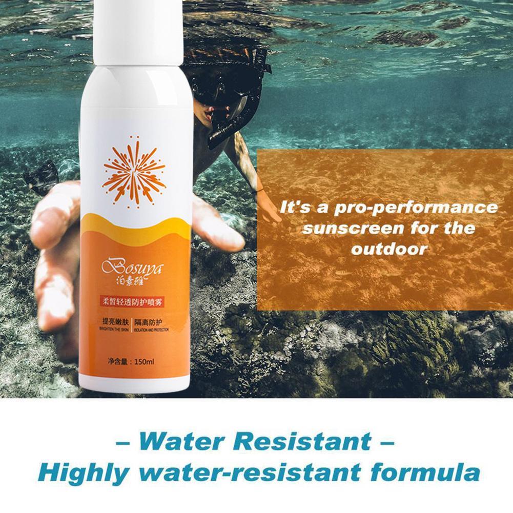 Waterproof, Sweat-proof, Anti-ultraviolet Whitening Moisturizing Body Isolation Spray Sunscreen